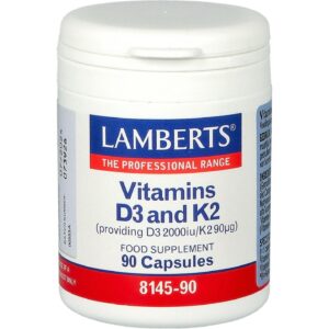 Vitamine D3 2000 IE en K2 90 mcg