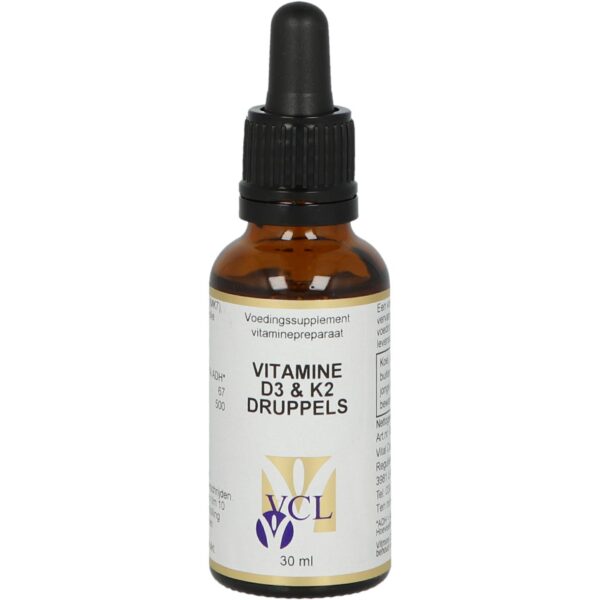Vitamine D3 & K2 druppels