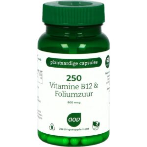 250 Vitamine B12 & Foliumzuur