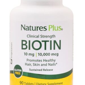 Biotin Sustained Release (90 Tablets) - Nature&apos;s Plus