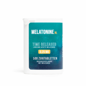 Melatonine 0,25 mg Time Released - 500 tabletten