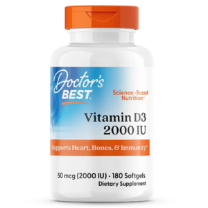 Best Vitamin D-3 2000IU - 180 softgels