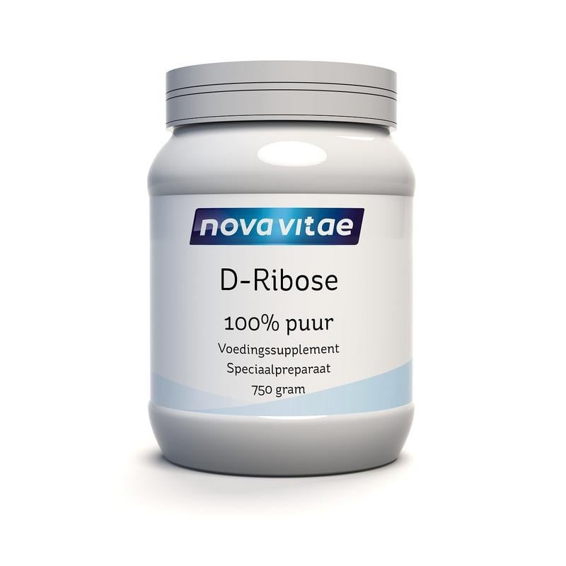 Nova Vitae D Ribose 100% puur 750 Gram 1 Nova Vitae D Ribose 100% puur 750 Gram