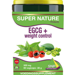 SNP EGCG+ Weight control puur 60 Vegetarische capsules