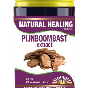 NHP Pijnboombast extract 50mg 60 Vegetarische capsules