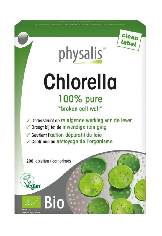Physalis Chlorella bio 200 Tabletten 1 Physalis Chlorella bio 200 Tabletten