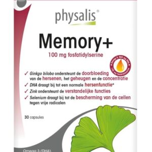 Physalis Memory+ 30 Softgels
