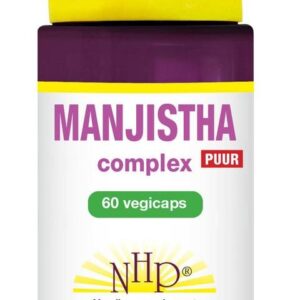 NHP Manjistha complex puur 60 Vegetarische capsules
