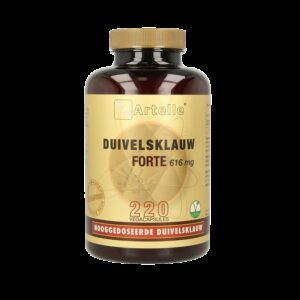 Artelle Duivelsklauw forte 616mg 220 Vegetarische capsules