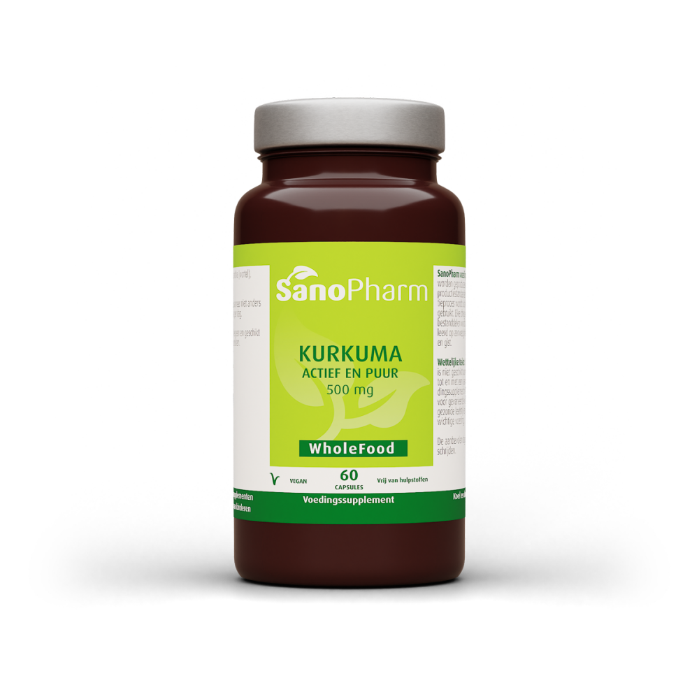 SanoPharm Kurkuma wholefood 60 Capsules 1 SanoPharm Kurkuma wholefood 60 Capsules
