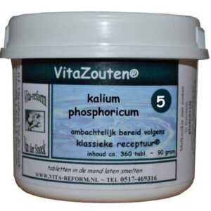Vitazouten Kalium phosphoricum VitaZout nr. 05 360 Tabletten