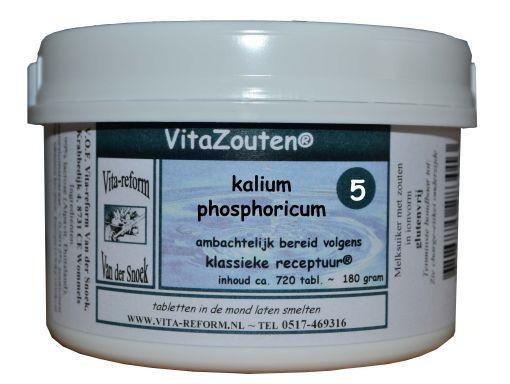 Vitazouten Kalium phosphoricum VitaZout nr. 05 720 Tabletten 1 Vitazouten Kalium phosphoricum VitaZout nr. 05 720 Tabletten