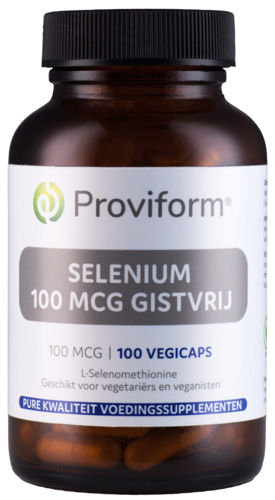 Proviform Selenium 100mcg gistvrij 100 Vegetarische capsules 10 file 199
