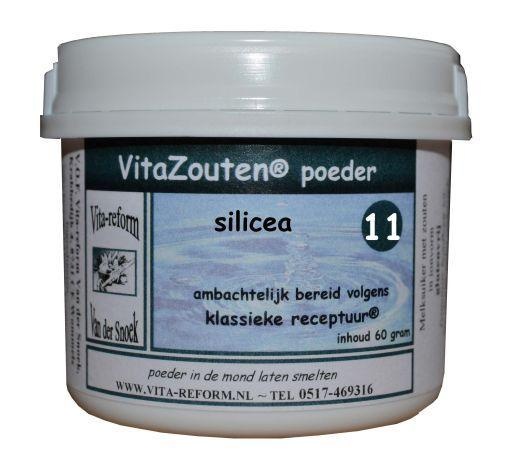 Vitazouten Silicea poeder nr. 11 60 Gram 1 Vitazouten Silicea poeder nr. 11 60 Gram