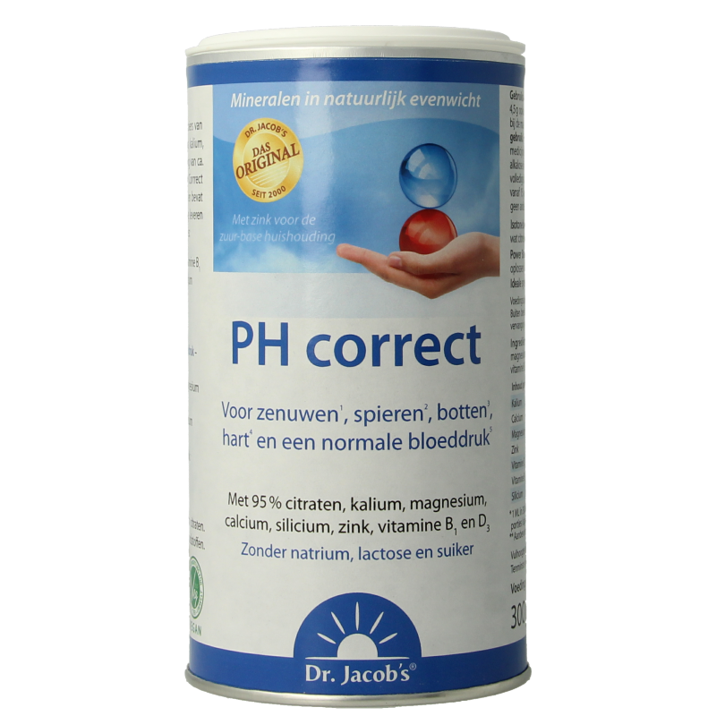 Dr. Jacob's PH Correct poeder 300 Gram 7 file 208