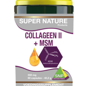 SNP Collageen II + MSM 60 Capsules