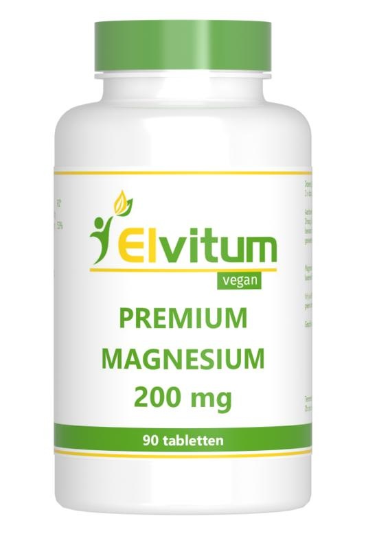 Elvitum Premium magnesium 200mg 90 Tabletten 1 Elvitum Premium magnesium 200mg 90 Tabletten