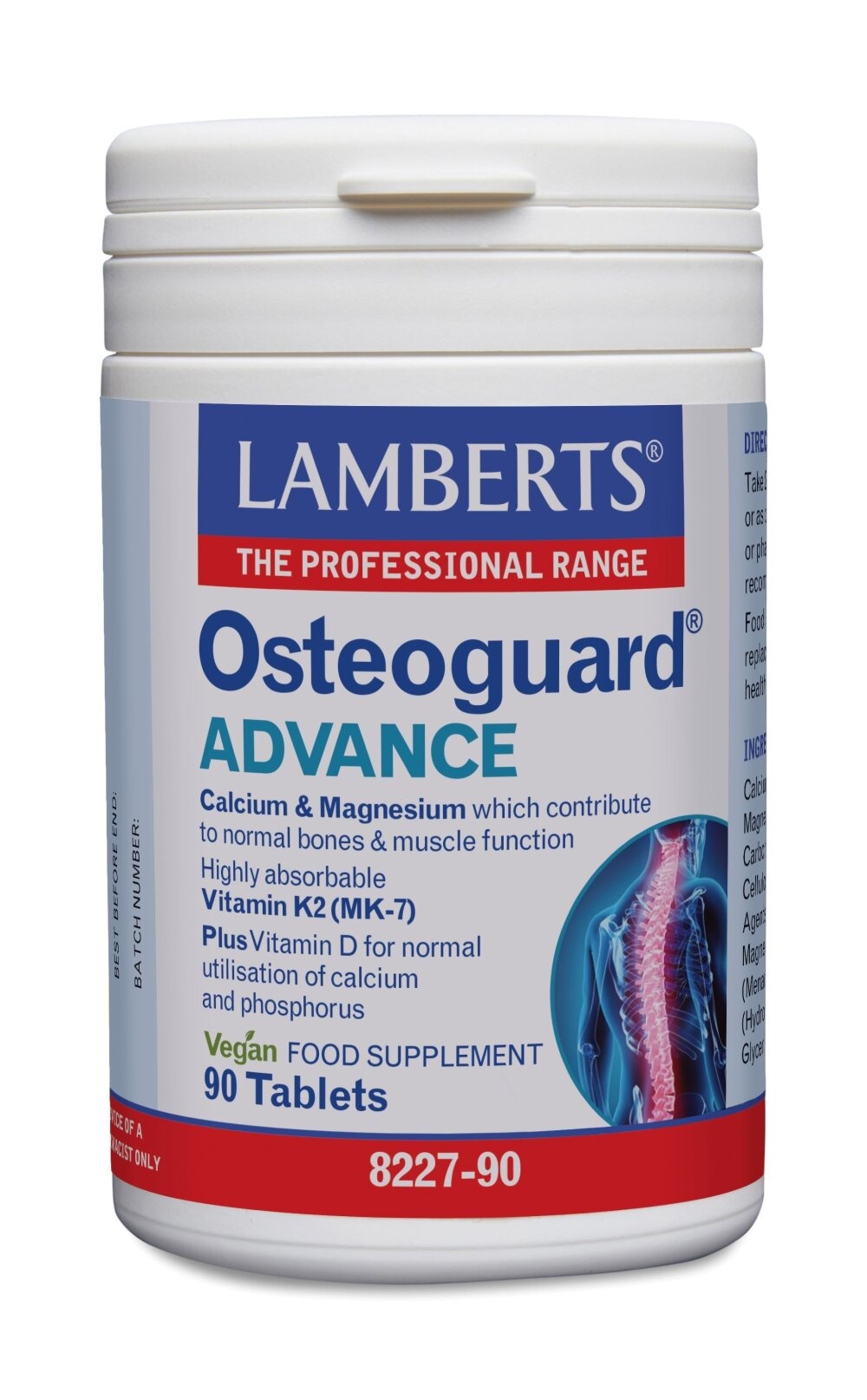 Lamberts Osteoguard advance 90 Tabletten 1 Lamberts Osteoguard advance 90 Tabletten