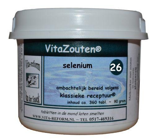 Vitazouten Selenium VitaZout nr. 26 360 Tabletten 1 Vitazouten Selenium VitaZout nr. 26 360 Tabletten