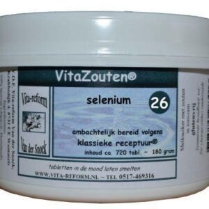 Vitazouten Selenium VitaZout nr. 26 720 Tabletten
