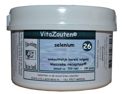 Vitazouten Selenium VitaZout nr. 26 720 Tabletten 1 Vitazouten Selenium VitaZout nr. 26 720 Tabletten