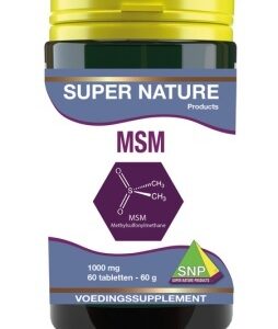 SNP MSM 1000mg 60 Tabletten