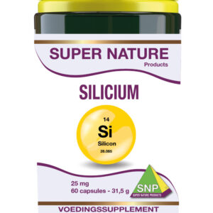 SNP Silicium 25mg 60 Capsules