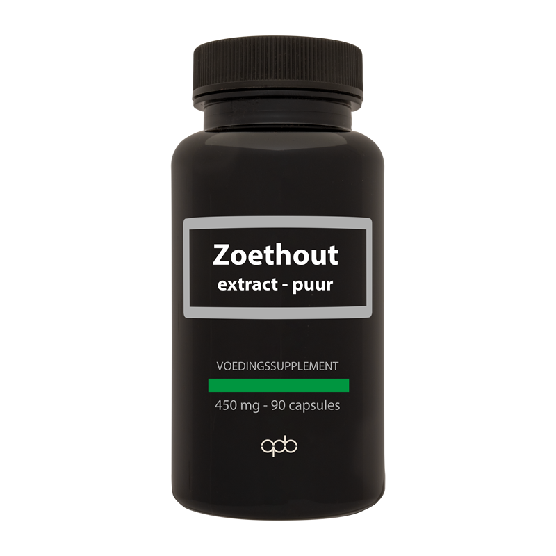 APB Holland Zoethout extract puur 450mg 90 Capsules 1 APB Holland Zoethout extract puur 450mg 90 Capsules