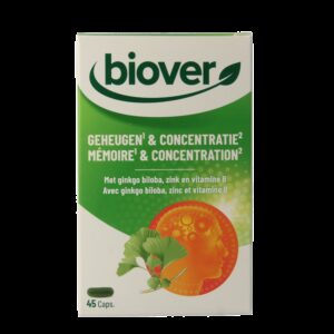 Biover Geheugen & concentratie 45 Capsules