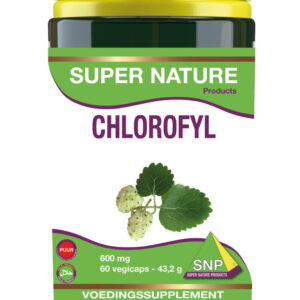 SNP Chlorofyl 600mg puur 60 Vegetarische capsules
