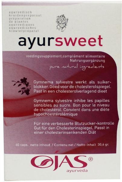 Ojas Ayursweet 60 Vegetarische capsules 1 Ojas Ayursweet 60 Vegetarische capsules