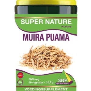 SNP Muira puama 5000mg puur 60 Vegetarische capsules
