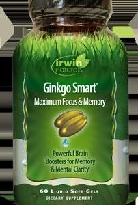 Irwin Naturals Ginkgo smart 60 Softgels