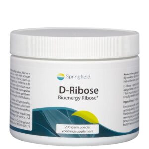 Springfield D-Ribose bioenergy poeder 200 Gram