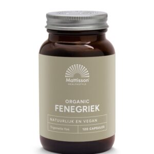 Mattisson Fenegriek bio 120 Vegetarische capsules