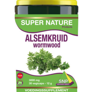 SNP Alsemkruid wormwood 3000 mg puur 30 Vegetarische capsules