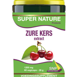 SNP Zure kers extract 1200mg 60 Vegetarische capsules