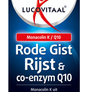 Lucovitaal Rode gist rijst + co enzym Q10 90 Tabletten
