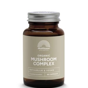 Mattisson Organic mushroom complex bio 60 Vegetarische capsules