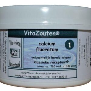 Vitazouten Calcium fluoratum Vitazout nr. 01 720 Tabletten