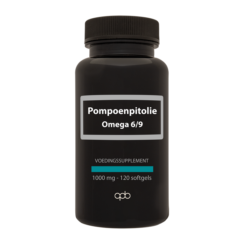 APB Holland Pompoenpitolie omega 6/9 1000mg 120 Softgels 1 APB Holland Pompoenpitolie omega 6/9 1000mg 120 Softgels