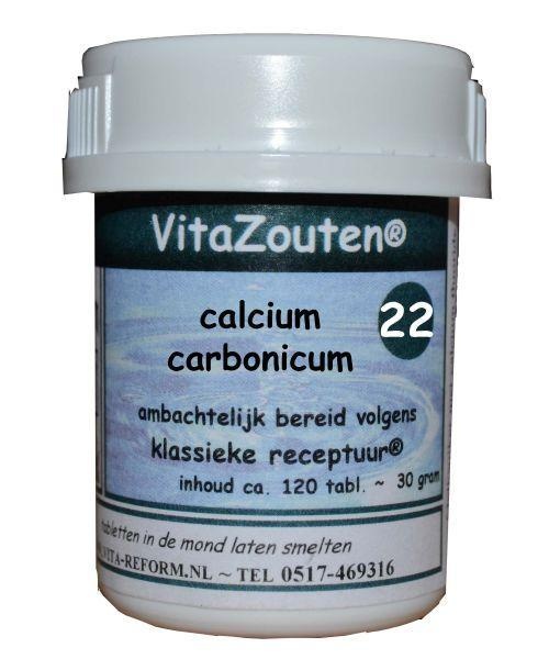 Vitazouten Calcium carbonicum VitaZout nr. 22 120 Tabletten 1 Vitazouten Calcium carbonicum VitaZout nr. 22 120 Tabletten