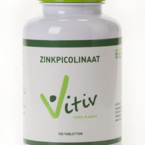 Vitiv Zink picolinaat 50mg 100 Tabletten