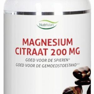 Nutrivian Magnesium citraat 200 mg 100 Tabletten