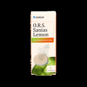 Sanias ORS lemon bruistablet 6 Stuks