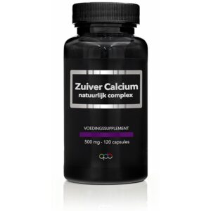 APB Holland Zuiver calcium natuurlijk complex 500mg 120 Capsules
