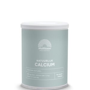 Mattisson Natuurlijk calcium icecal 480mg 60 Capsules
