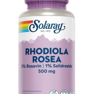 Solaray Rhodiola rosea 60 Vegetarische capsules