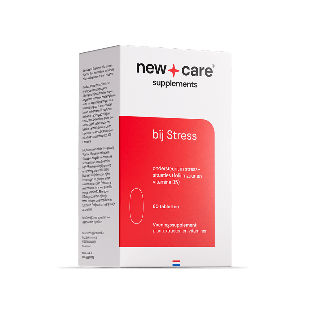 New Care Bij stress 60 Tabletten 1 New Care Bij stress 60 Tabletten