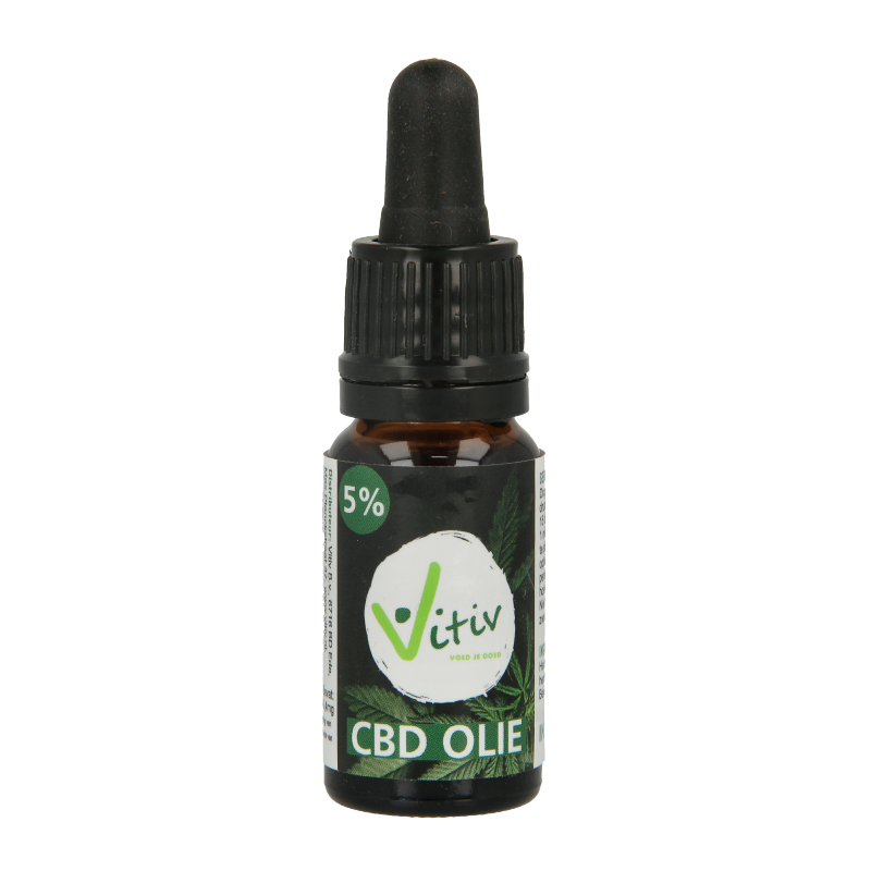 Vitiv CBD olie 5% 10 Milliliter 1 Vitiv CBD olie 5% 10 Milliliter